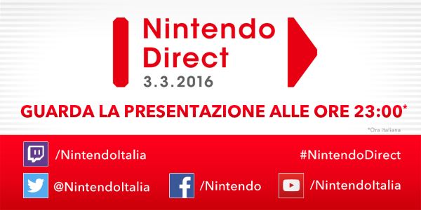 Nintendo Direct logo 3 marzo 2016